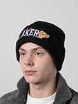 Шапка MITCHELL NESS арт. HK10007-LALBLCK Los Angeles Lakers NBA (черный)